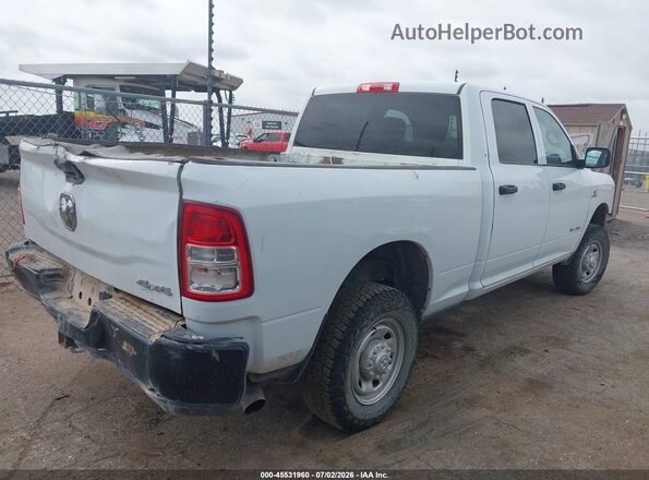 3C6UR5CL1NG359135 2022 RAM 2500 Белый Задняя правая четверть