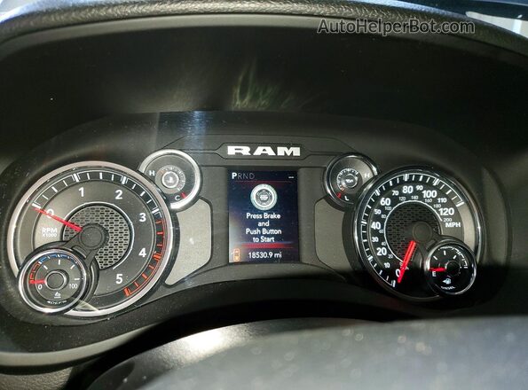 3C6UR5CL2RG408252 2024 RAM 2500 Gray Vista del cuadro de instrumentos
