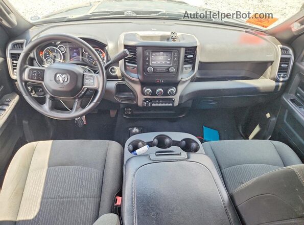 3C6UR5CL3NG125952 2022 RAM 2500 Black Vista del salpicadero