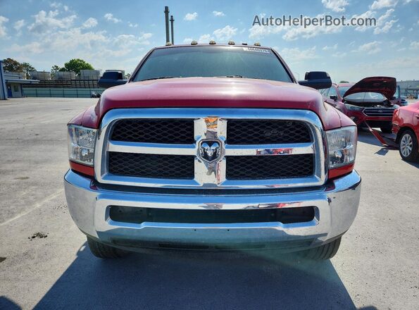 3C6UR5CL5HG680289 2017 RAM 2500 Burgundy Widok z przodu