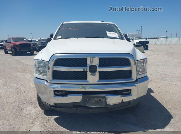 3C6UR5CL6JG301225 2018 RAM 2500 White Вид щитка приладів