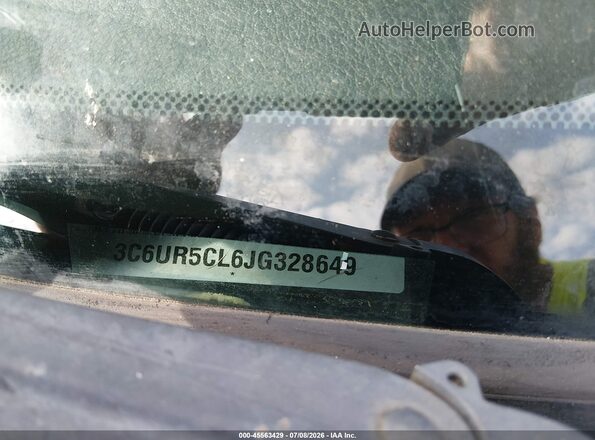 3C6UR5CL6JG328649 2018 RAM 2500 Black Engine compartment view