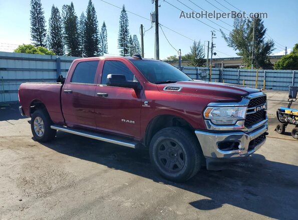 3C6UR5CL9NG143372 2022 RAM 2500 Red Przód prawy