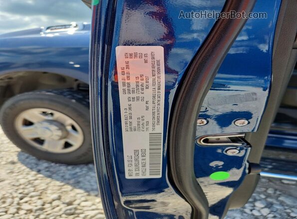 3C6UR5DJ8RG342268 2024 RAM 2500 Blue Շարժիչի բաժամունքի տեսք