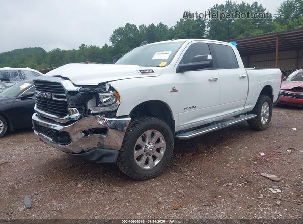 3C6UR5DL2KG689294 2019 RAM 2500 White Առջևի ձախ երեք քառորդ տեսարան