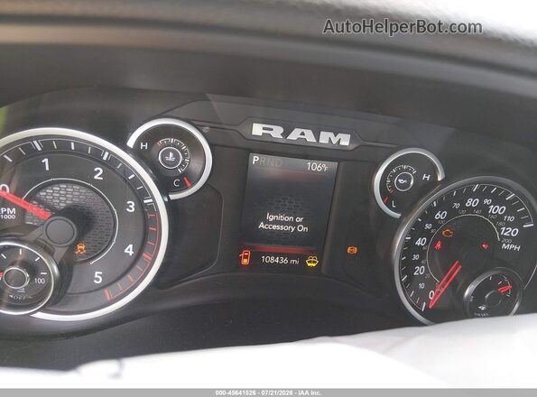 3C6UR5DL2MG510948 2021 RAM 2500 Silver Widok tylnych siedzeń
