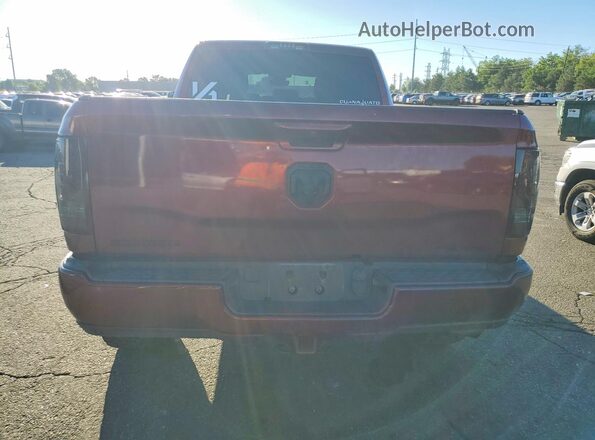 3C6UR5DL5NG283191 2022 RAM 2500 Burgundy Widok z tyłu