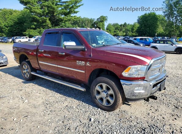 3C6UR5DL7JG370360 2018 RAM 2500 Maroon Առջևի աջ
