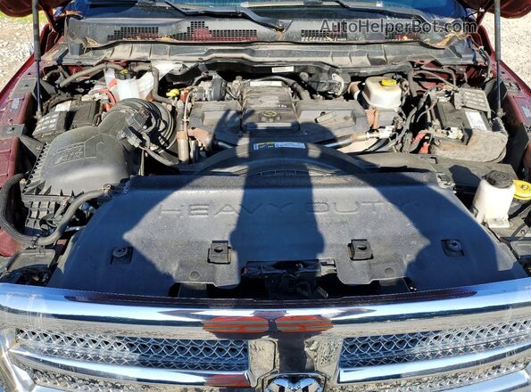 3C6UR5DL7JG370360 2018 RAM 2500 Maroon Սալոնի հետևի տեսք