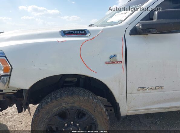 3C6UR5DL7KG529699 2019 RAM 2500 White Вид спереду