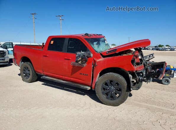 3C6UR5DL7RG399384 2024 RAM 2500 Red Przód prawy