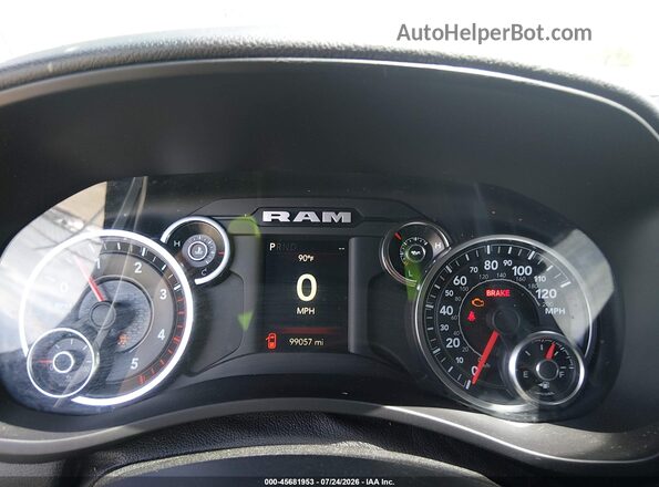 3C6UR5DL8MG580339 2021 DODGE 2500 Серый Вид салона спереди