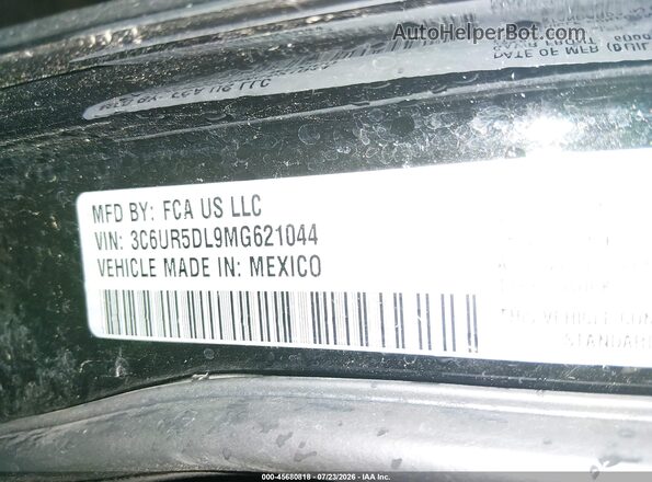 3C6UR5DL9MG621044 2021 RAM 2500 Black ძრავის განყოფილების ხედი