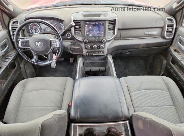 3C6UR5DL9NG360838 2022 RAM 2500 White Dashboard view