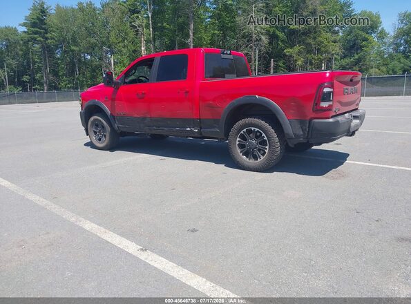 3C6UR5EL1PG509809 2023 RAM 2500 Красный Задняя левая четверть