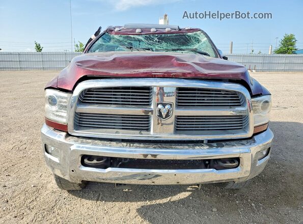 3C6UR5GL3HG679071 2017 RAM 2500 Burgundy Widok z przodu