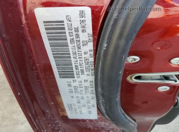 3C6UR5GL3HG679071 2017 RAM 2500 Burgundy Widok naklejki z numerem VIN