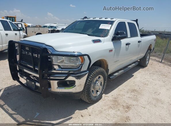 3C6UR5HJ6NG438310 2022 RAM 2500 White წინა მარცხენა ხედი სამი მეოთხედიდან