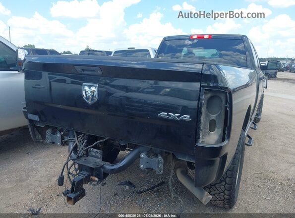 3C6UR5HJ9JG192279 2018 RAM 2500 Black Задня права чверть
