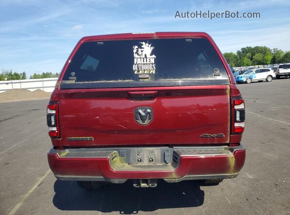 3C6UR5JL9NG255124 2022 RAM 2500 Maroon Vista trasera
