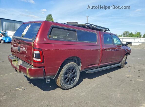 3C6UR5JL9NG255124 2022 RAM 2500 Maroon Trasero derecho