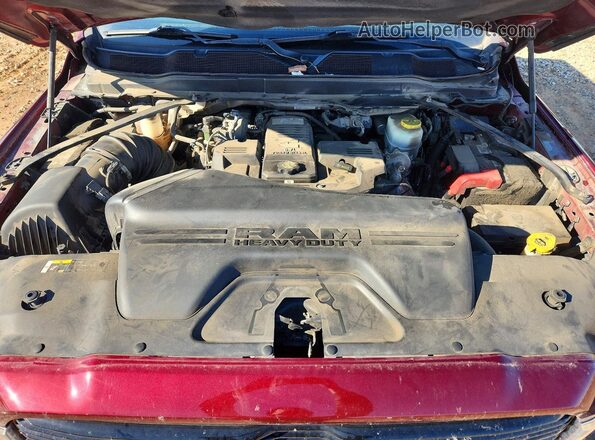 3C6UR5NL0LG211357 2020 RAM 2500 Maroon უკანა სალონის ხედი