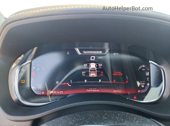 3C6UR5NL5RG229328 2024 RAM 2500 Black Instrument cluster view