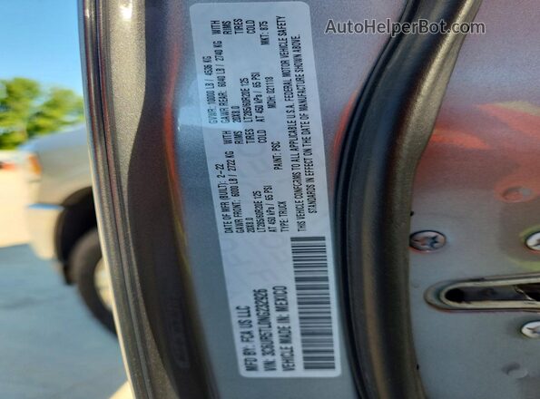 3C6UR5TL0NG232926 2022 RAM 2500 Серебряный Вид подкапотного пространства