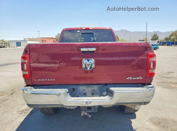 3C6UR5TL9MG594848 2021 RAM 2500 Red Вид ззаду