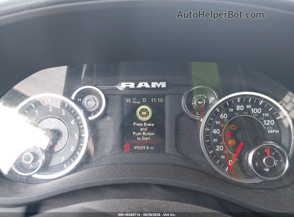 3C7WR4AJ4RG301882 2024 RAM 2500 White Հետևի նստատեղերի տեսք