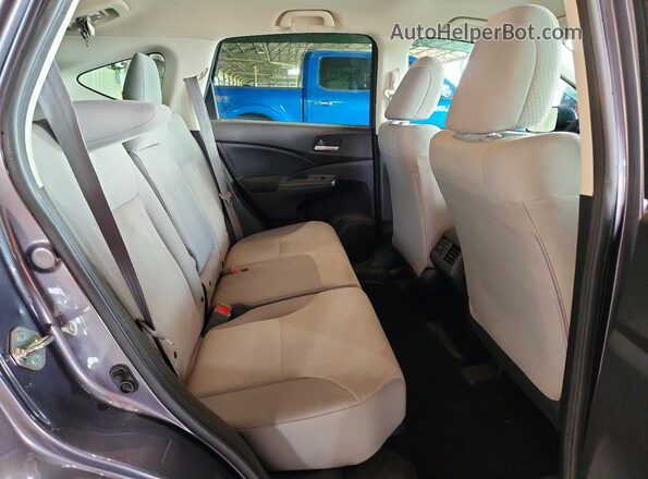 3CZRM3H31GG707345 2016 HONDA CR-V Gray უკანა სალონის ხედი