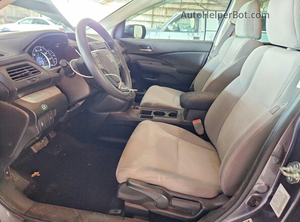 3CZRM3H31GG707345 2016 HONDA CR-V Gray წინა სალონის ხედი