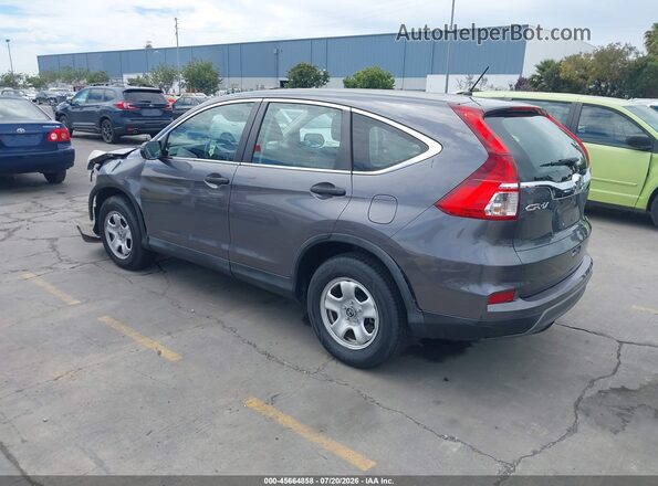 3CZRM3H32GG700954 2016 HONDA CR-V Gray Задня ліва чверть