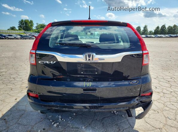 3CZRM3H32GG709542 2016 HONDA CR-V Black უკანა ხედი