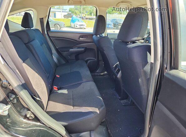 3CZRM3H32GG709542 2016 HONDA CR-V Black უკანა სალონის ხედი