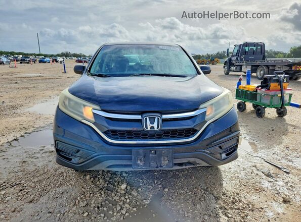 3CZRM3H36GG700309 2016 HONDA CR-V Black Widok z przodu