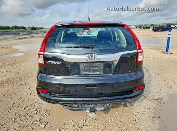 3CZRM3H36GG700309 2016 HONDA CR-V Black Widok z tyłu