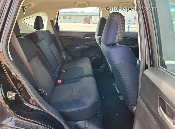 3CZRM3H36GG700309 2016 HONDA CR-V Black Widok tylnych siedzeń