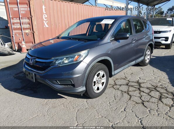 3CZRM3H36GG708877 2016 HONDA CR-V Gray წინა მარცხენა ხედი სამი მეოთხედიდან