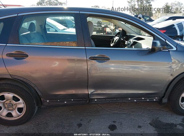 3CZRM3H36GG708877 2016 HONDA CR-V Gray წინა ხედი
