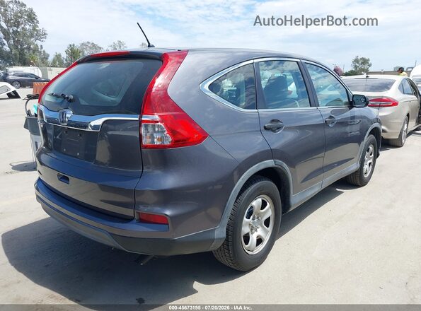 3CZRM3H36GG710063 2016 HONDA CR-V Gray Հետևի աջ
