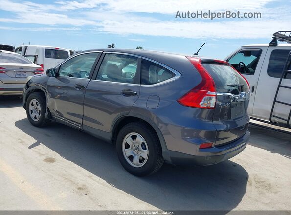 3CZRM3H36GG710063 2016 HONDA CR-V Gray Հետևի ձախ