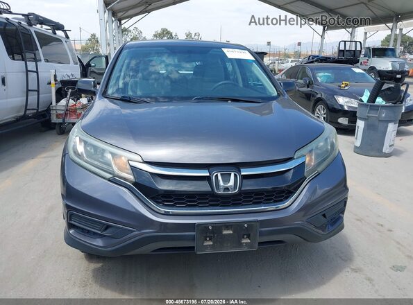 3CZRM3H36GG710063 2016 HONDA CR-V Gray Սարքավորումների վահանակի տեսք