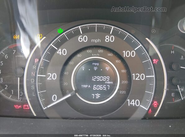 3CZRM3H37GG702313 2016 HONDA CR-V Черный Вид задних сидений