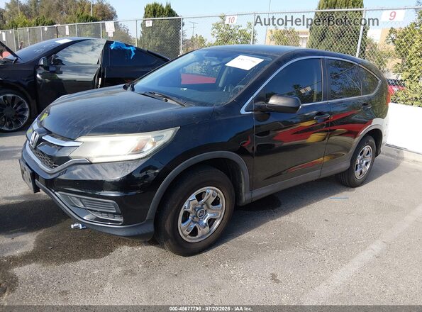 3CZRM3H37GG702313 2016 HONDA CR-V Черный Передняя левая четверть