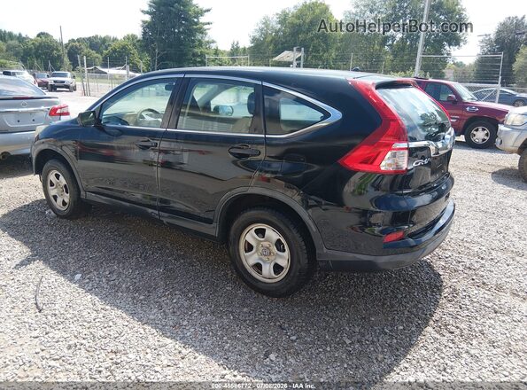 3CZRM3H38GG705494 2016 HONDA CR-V Black Rear left