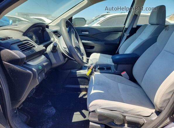 3CZRM3H39GG705178 2016 HONDA CR-V Gray Вид салону спереду