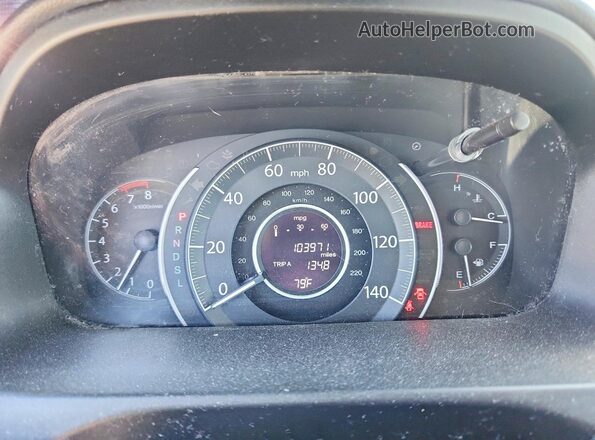 3CZRM3H39GG705178 2016 HONDA CR-V Gray Вид щитка приладів