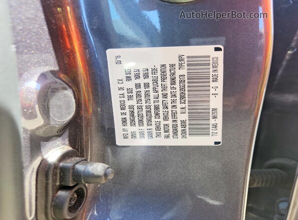 3CZRM3H39GG705178 2016 HONDA CR-V Gray Вид наклейки з VIN-кодом