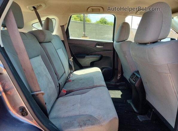 3CZRM3H39GG705178 2016 HONDA CR-V Gray Вид задніх сидінь